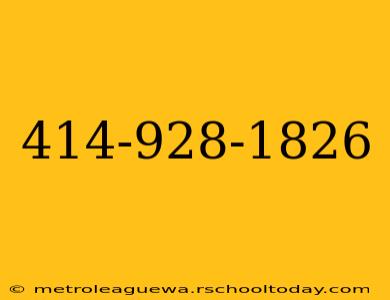 414-928-1826