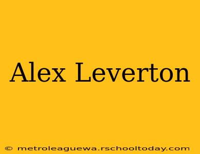 Alex Leverton