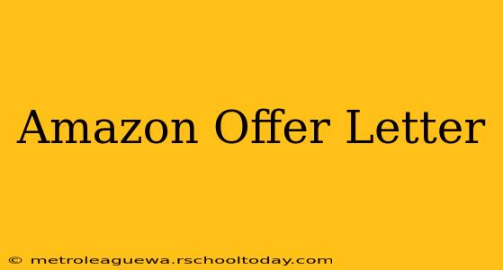 Amazon Offer Letter