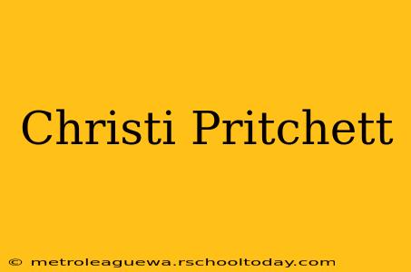 Christi Pritchett