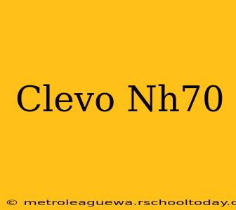 Clevo Nh70