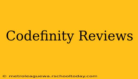 Codefinity Reviews