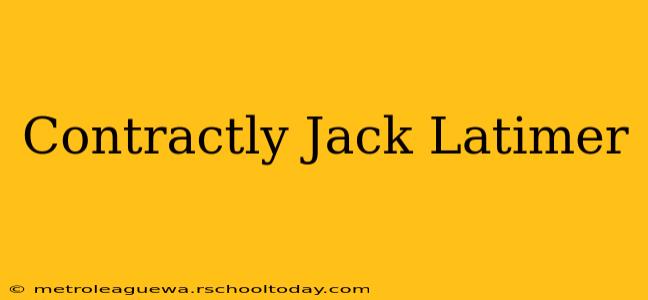 Contractly Jack Latimer