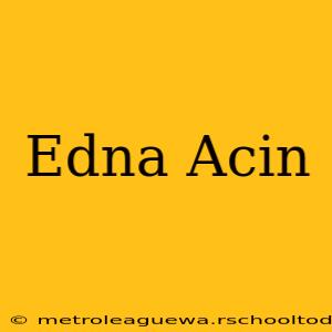 Edna Acin