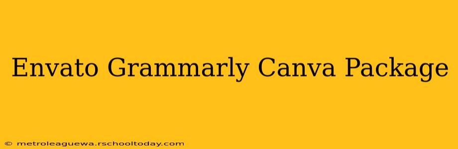 Envato Grammarly Canva Package