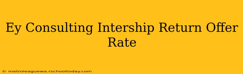 Ey Consulting Intership Return Offer Rate