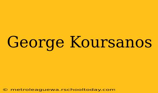 George Koursanos