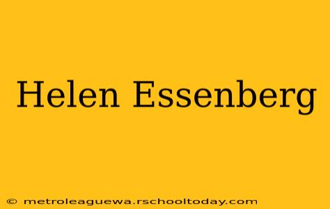 Helen Essenberg