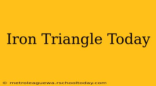 Iron Triangle Today