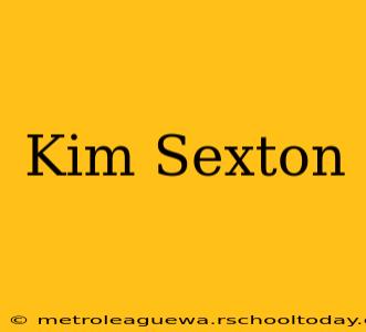 Kim Sexton