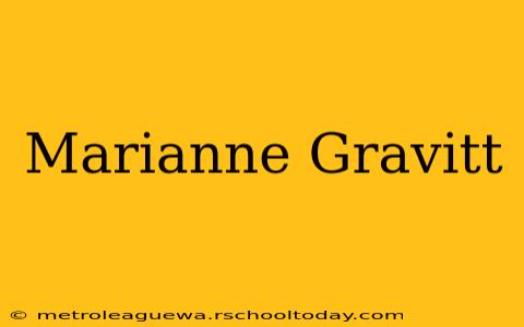 Marianne Gravitt