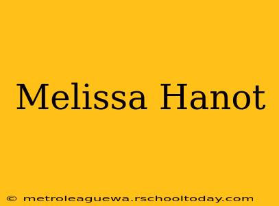 Melissa Hanot