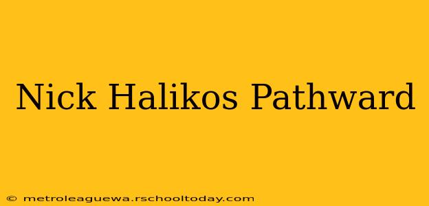 Nick Halikos Pathward