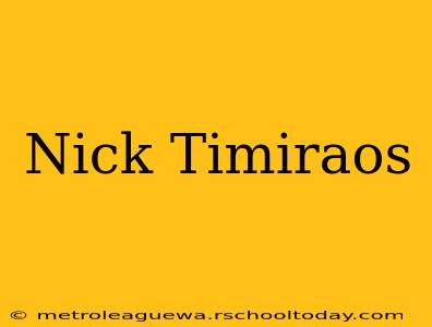 Nick Timiraos