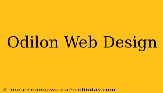 Odilon Web Design