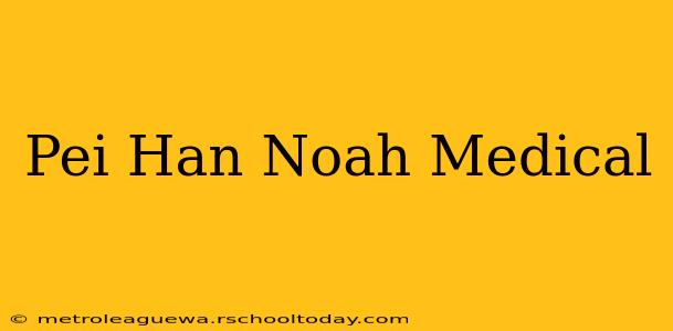 Pei Han Noah Medical