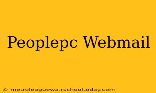 Peoplepc Webmail