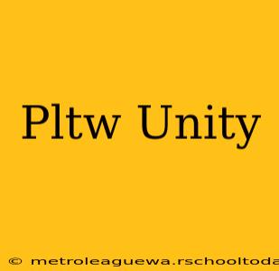 Pltw Unity