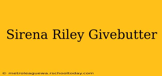 Sirena Riley Givebutter