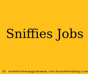 Sniffies Jobs