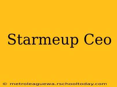 Starmeup Ceo