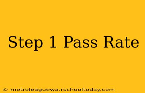 Step 1 Pass Rate