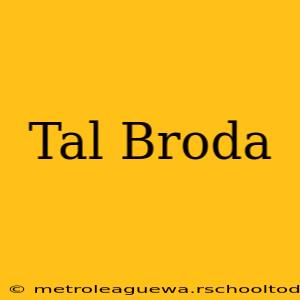 Tal Broda