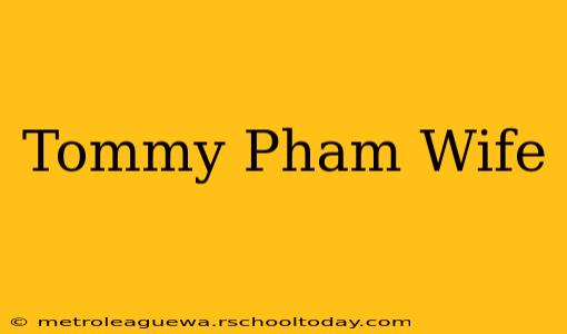 Tommy Pham Wife