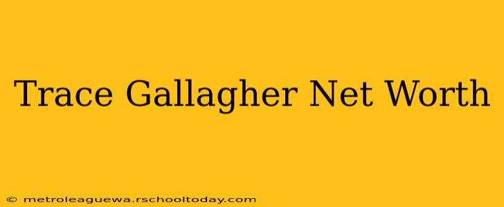 Trace Gallagher Net Worth