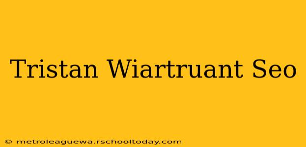 Tristan Wiartruant Seo